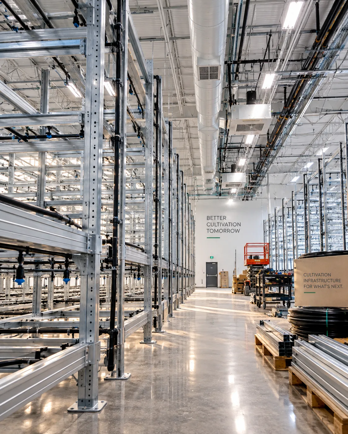 New cannabis facility expansion and build-out